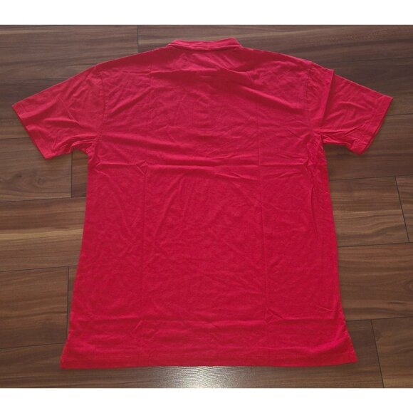 True Classic Red Short Sleeve Polo Shirt Men's Size XL NEW - Picture 4 of 4